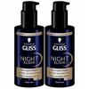 Gliss Night Elixir Overnight Repair 100ml x2