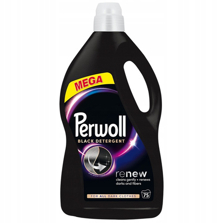 Perwoll Renew Black Płyn do Prania Czerni 3,75l 75 prań