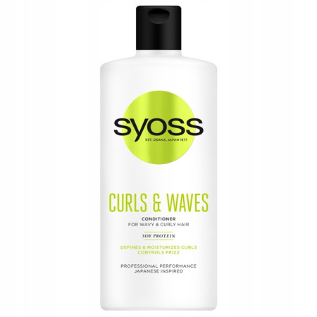 Syoss Curls Waves Odżywka do włosów Kręconych 440