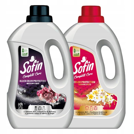 Sofin Płyn do Prania Czerni Koloru MIX 1,5L x2