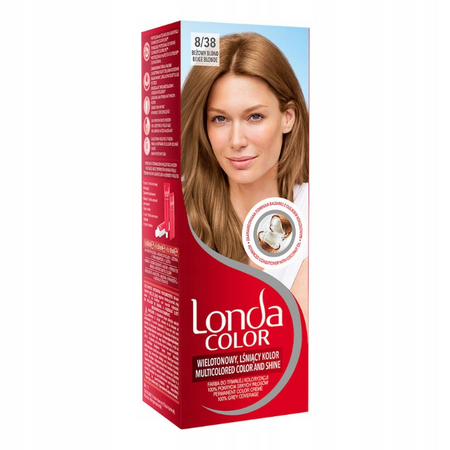 Londa Color Farba do Włosów Beżowy Blond 8/38 x2