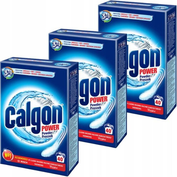 Calgon Proszek Odkamieniacz, Zmiękczacz wody 1kg x3