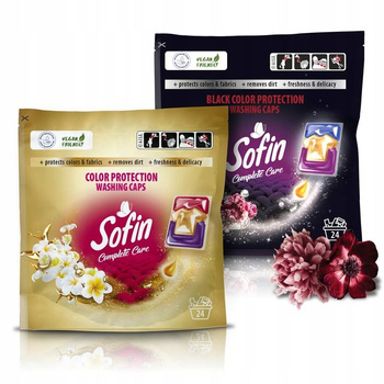 Sofin Kapsułki do prania Color Black 48szt. Mix