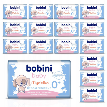 Bobini Baby Mydło w Kostce dla Dzieci 90g x16