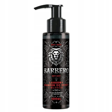 Barbero Szampon do Brody i Włosów Łagodny 100ml