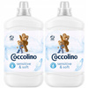 Coccolino Sensitive Płyn do Płukania Tkanin Fresh & Soft 2x1,7L 136 prań