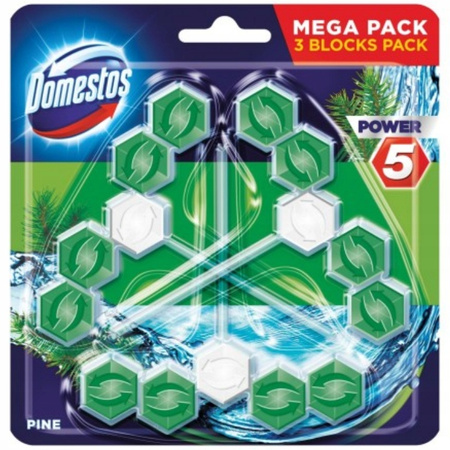 Domestos Power 5 Kostka Toaletowa do WC Mix 6x55g