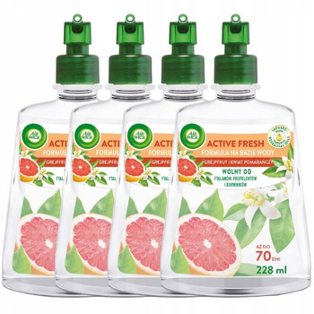 Air Wick Active Fresh Odświeżacz Wkład 4x228ml