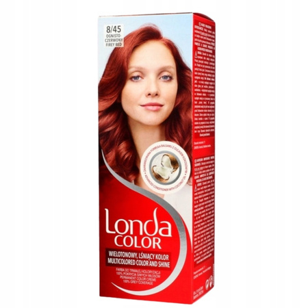 Londa Color Farba do Ognisto-Czerwony 8/45 x3