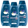 Schauma Kids Szampon Żel dla Dzieci Borówka 400 x3