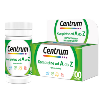 Centrum Kompletne od A do Z suplement diety 100Tab