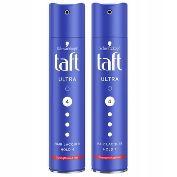 Taft Ultra Lakier do Włosów 250ml x2