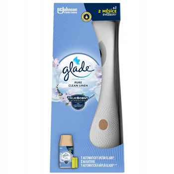 Glade Pure Clean Linen Automatyczny Odświeżacz Powietrza Komplet 269 ml
