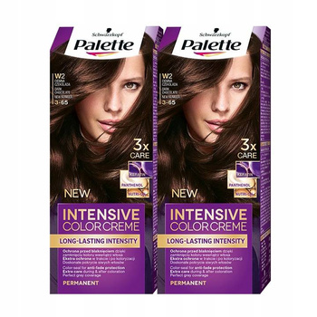 Palette Farba do włosów W2 (3-65) Ciemna Czekolada x2