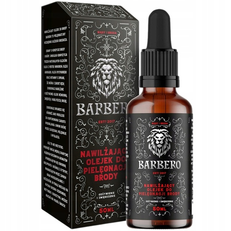 Barbero Olejek Nawilżający do Brody Witamina E 50ml