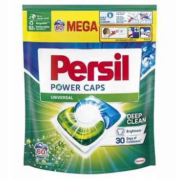 Persil Power Caps Kapsułki do Prania Bieli 60szt