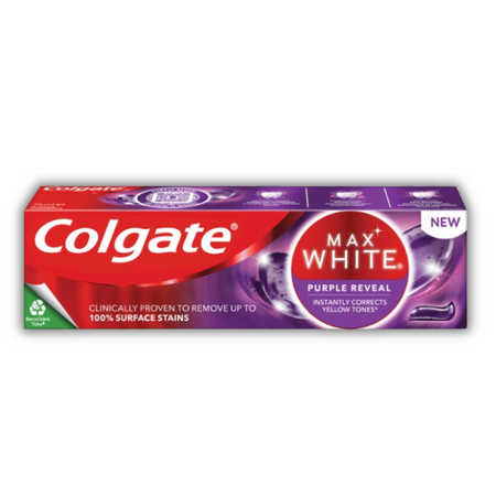 Colgate Max White Purple Reveal Wybielająca Pasta do Mycia Zębów 75 ml