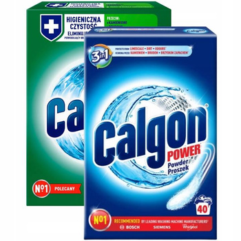 Calgon Proszek do Czyszczenia Pralki Mix 1kg x2