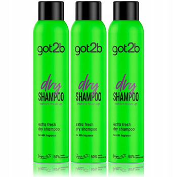 Got2b Fresh It Up Suchy Szampon do Włosów Extra Fresh 3x200ml