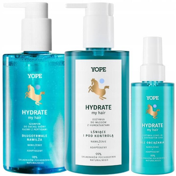 YOPE Hydrate Szampon Odżywka do Suchej Skóry Głowy Zestaw