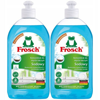Frosch Eko Sodowy Koncentrat do Mycia Naczyń 2x500ml
