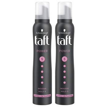 Taft Power Cashmere Pianka do włosów 200ml x2