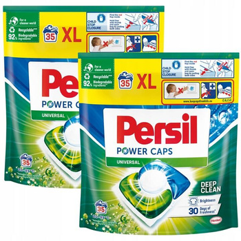 Persil Power Caps Kapsułki do Prania Bieli Zestaw 70 szt.