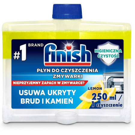 Finish Płyn Do Czyszczenia Zmywarki Lemon 250 ml