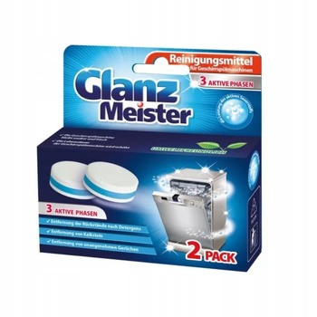 Glanz Meister Czyścik do Zmywarki 2x40 g