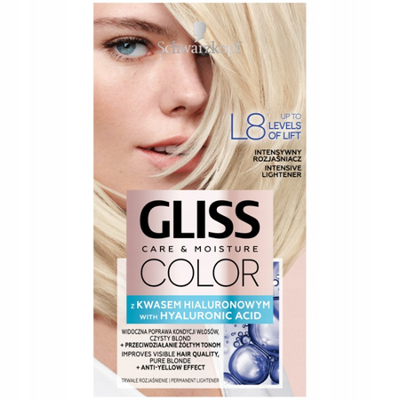 Gliss Color Intensywny Rozjaśniacz L8 x3