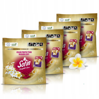 Kapsułki do prania Color Sofin Care Protection 96