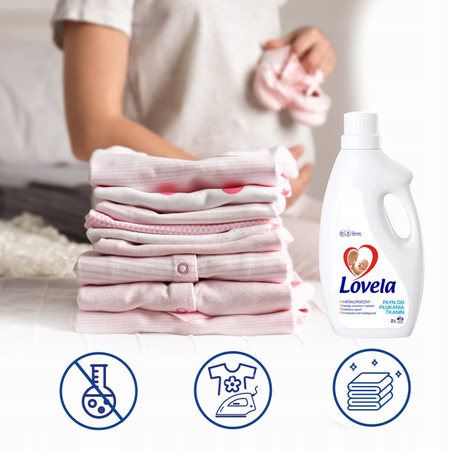 Lovela Hipoalergiczny Płyn do Płukania Tkanin 2 L x3