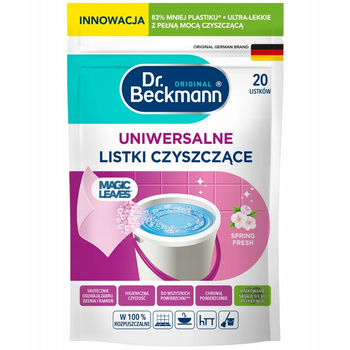 Dr Beckmann Uniwersalne Chusteczki Listki do Czyszczenia Spring 20 szt.