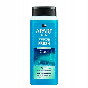 Apart Men Żel pod Prysznic 3w1 Cool 500ml