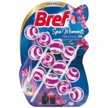 Bref Spa Moments Harmony Zawieszka do WC 3x50g