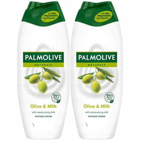 Palmolive Naturals Olive & Milk Żel pod Prysznic 2x500ml