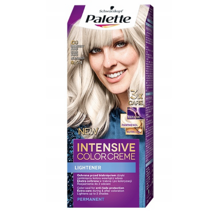 Palette Farba włosów C9 (9,5-1) Srebrzysty Blond x2