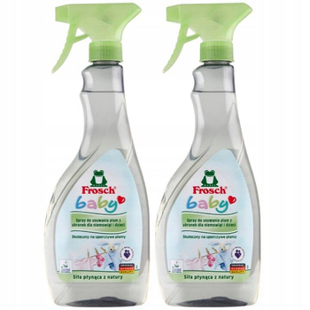 Frosch Baby Odplamiacz do Tkanin dla Dzieci 2x500ml