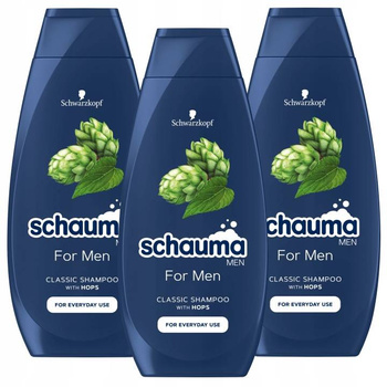 Schauma Szampon dla Mężczyzn 400ml x3