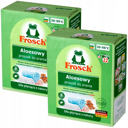 Frosch Proszek do Prania Aloe Vera 2,9kg 44pr