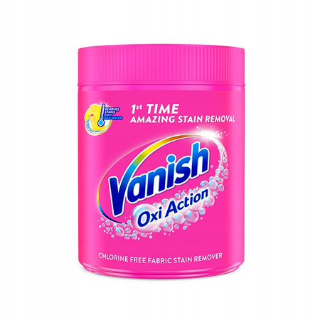 Vanish Oxi Action Pink Odplamiacz do Koloru 625g