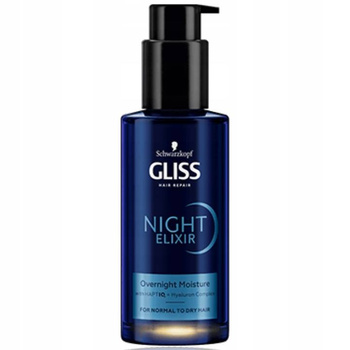Gliss Night Elixir Overnight Moisture 100ml