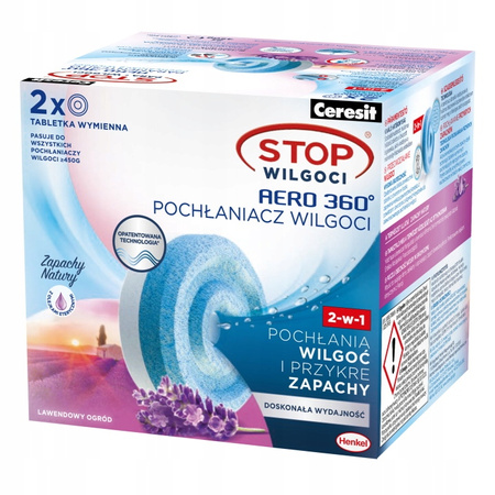Ceresit Pochłaniacz Stop Wilgoci AERO 360 Lawenda