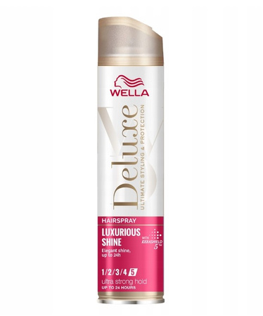 Wella Deluxe Luxurious Shine Lakier Włosów 250ml x2