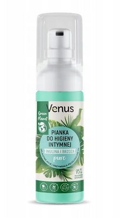 Venus Pure Delikatna Pianka Do Higieny Intymnej Iluina i Brzoza 150ml