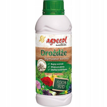Agrecol Stymulator Wzrostu Roślin Koncentrat Stymuflor-D Drożdże 1L
