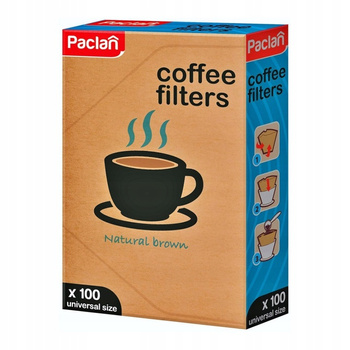 Paclan Filtry Do Kawy Rozmiar 100 sztuk