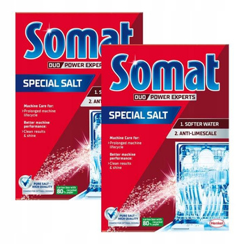 Somat Sól do Zmywarki 1,5kg x2