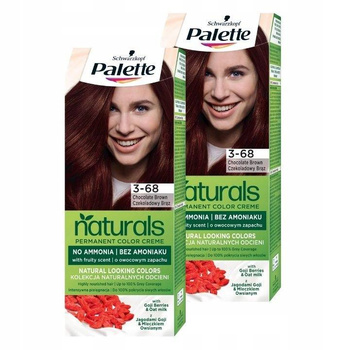 Palette Natural Color Farba do Włosów Brąz 868 x2