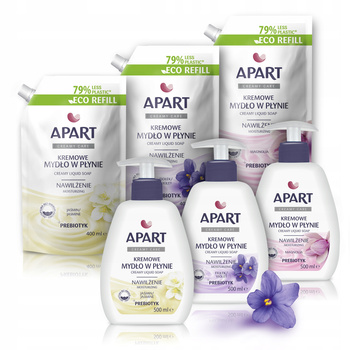 Apart Mydło w Płynie Pielęgnujące Zapas Pompka 2,7